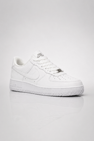 All-White Nike Air Classic Sneakers