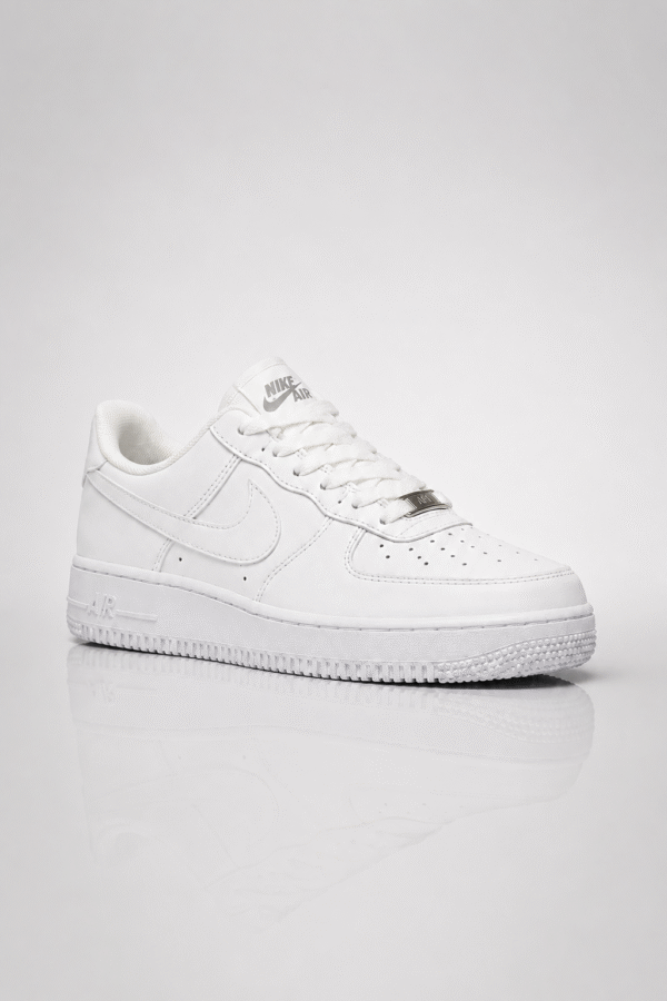All-White Nike Air Classic Sneakers