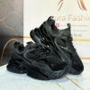 Xieshen Sport Black Chunky Air-Cushion Sneakers