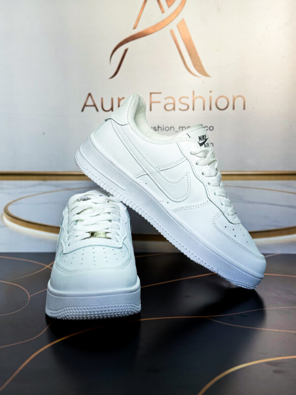 All-White Nike Air Classic Sneakers