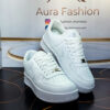 All-White Nike Air Classic Sneakers