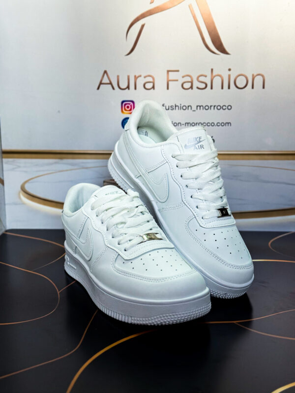 All-White Nike Air Classic Sneakers