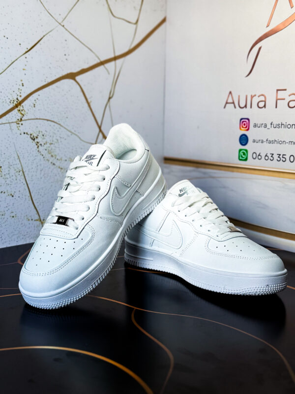 All-White Nike Air Classic Sneakers
